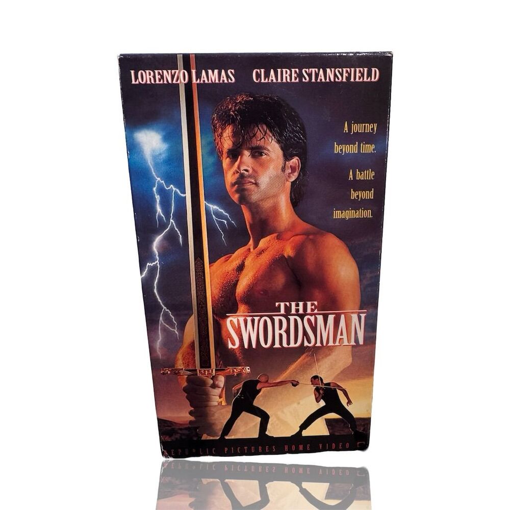 The Swordsman VHS 1992 Lorenzo Lamas Action Adventure Movie